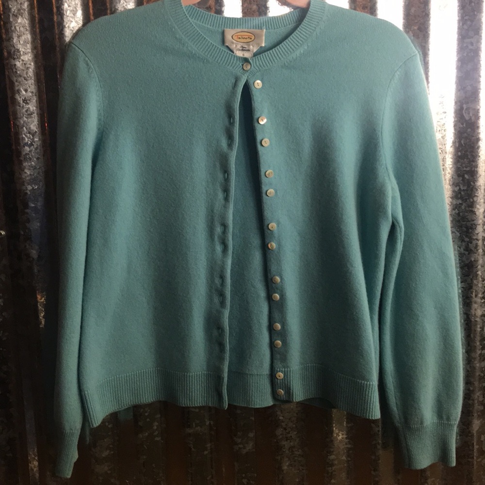 Talbots cashmere cardigan - Picture 4 of 7
